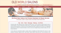 Desktop Screenshot of oldworldsalons.com